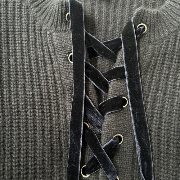 RAILS BLACK KNIT MINI DRESS - Picture 4 of 5